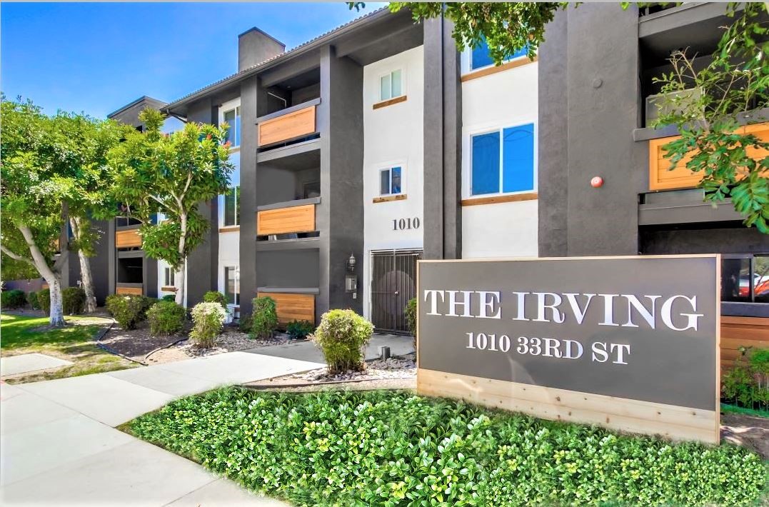 The Irving exterior